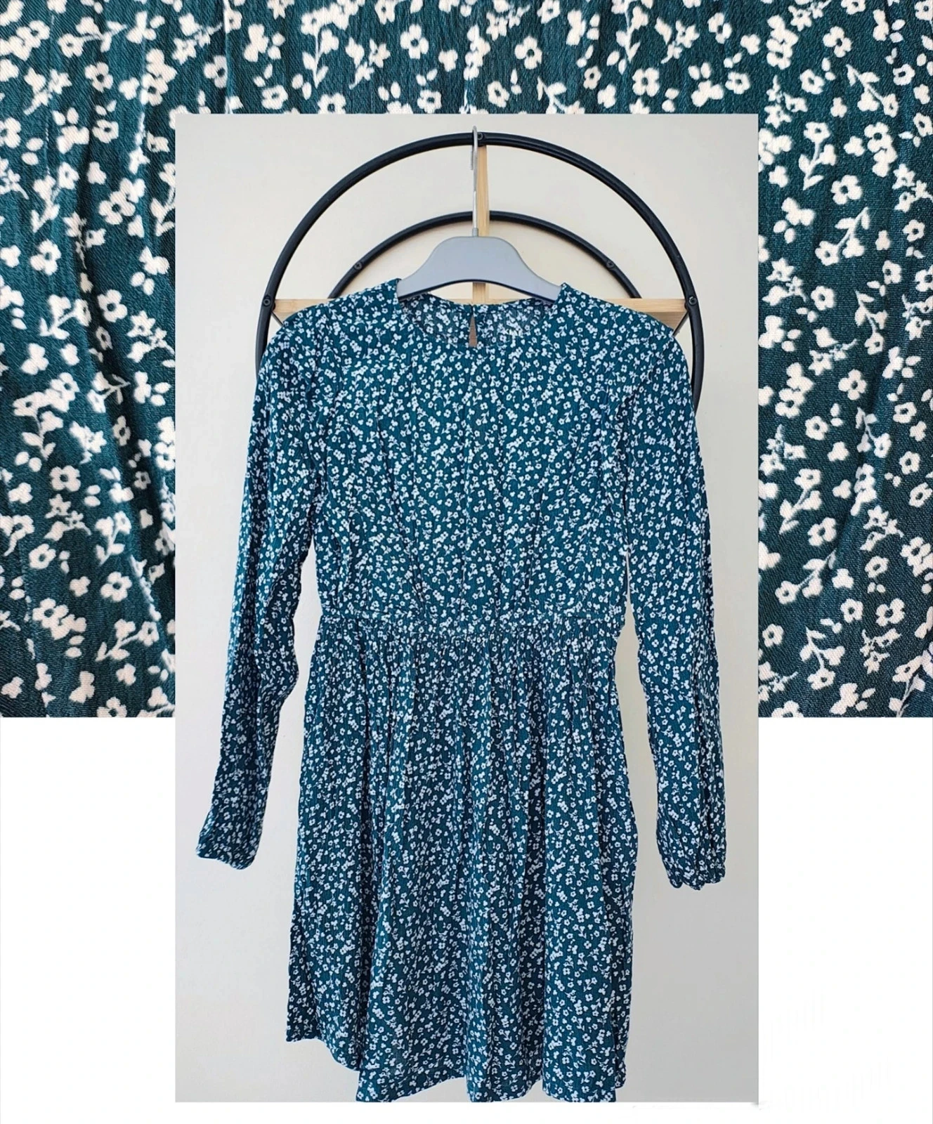 8 ans robe étiquette coupée